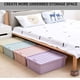 thumbnail image 5 of Elevadores de patas de muebles para una limpieza cómoda y protección del piso, resistentes, soportan hasta 10 000 libras, elevadores de cama de acero al carbono macizo, almohadilla de goma, 5 of 5