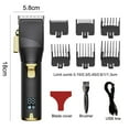 thumbnail image 2 of Hair Clippers for Men - Barber Clipper Professional Cutting Kit Cordless Hair Trimmer Beard Trimmer, 2 of 5