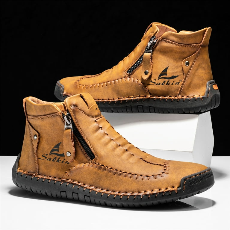 hakkacandyland　0710 Amazon.com | FLYLAND Men's Casual Leather Sneakers Fashion