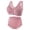 Pink, variant on Ladies Bra and Set Front Closure Middle Elderly Women's Underwear Bra Briefs Daily Lingerie(Pink,42)