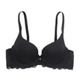 thumbnail image 2 of LLYWEY Seamless Bras for Women High Impact Sports Bras Women Ladies Push-Up Bra Style-1221 Women Support Bra Feature Adult Female Bralette Sports Bras Black 38B, 2 of 3