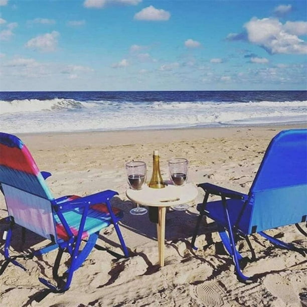 Creative outdoor folding wine table online
