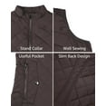 thumbnail image 2 of Women's Vests Zip up Quilted Padded Lightweight Vest for Women, 2 of 6