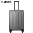 thumbnail image 2 of KLQDZMS maleta de cabina 20 pulgadas caja de embarque de negocios 24 "28" cubierta de carrito de aleación de aluminio y magnesio equipaje de viaje de mano, 2 of 4