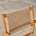 thumbnail image 5 of Vifah Chesapeake 5-Piece Solid Wood Patio Dining Set in Golden Oak, 5 of 5