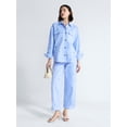 thumbnail image 2 of Free Assembly Women's and Women’s Plus Embellished Cotton Carpenter Pants, 30" Inseam, Sizes 0-28W, 2 of 5