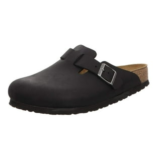 Birkenstock Arizona Narrow Leather Sandal, 35, Black - Walmart.com