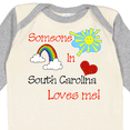 thumbnail image 4 of Inktastic Someone in South Carolina Loves Me Boys or Girls Long Sleeve Baby Bodysuit, 4 of 5