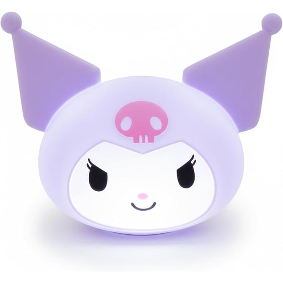 Ukonic Sanrio Kuromi Veilleuse pour le Visage, Lumière d'Ambiance LED