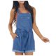 thumbnail image 1 of Gibobby Mono Ajustado de Verano Monos sin mangas sin mangas Moda Mujer color Ocio Mono de mujer(Azul， XL), 1 of 5