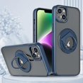 thumbnail image 1 of For Iphone 14 Rotating Ring Magnetic Holder Phone Case(black), 1 of 5