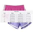 thumbnail image 2 of hotojiny 2 PC Pajama Shorts for Women Elastic Waist Shorts Loose Fit Color Block Pj Bottoms Soft Comfortable Sleepwear for Daily Wear, 2 of 6