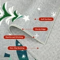 thumbnail image 5 of IDEALHOUSE 2x6ft Grey Christmas Area Rugs, Soft Washable Festive Accent Rug, Non Slip Backing, Short Pile, Foldable, Easy Clean, Comfortable for Living Room, Entryway, Bedroom, Holiday Décor, 5 of 7