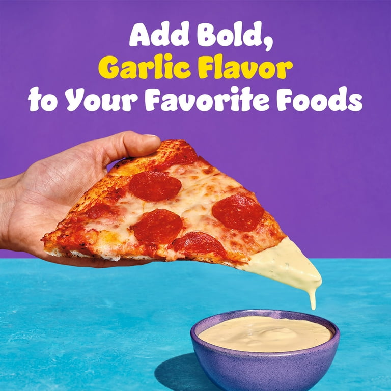 Hidden Valley Garlic Ranch Condiment and Dressing, 20 Fluid Ounce Bottle