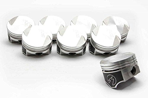 8 Speed Pro TRW Ford Mercury 351C Forged Flat Top 2VR Coated Skirt Piston Set of .040 10.2:1 