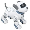 thumbnail image 2 of Perro Robot con Control remoto, Robot acrobático interactivo sensible al tacto programable, recargable, con luz de sonido para niños, 2 of 12