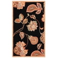 thumbnail image 2 of Safavieh Chelsea Desi Bordered Area Rug, Black/Orange, 2'9" x 4'9", 2 of 9