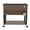 Brown, variant on Permasteel 80 Quart Patio Cooler with Wheels, Rolling Outdoor Cooler, Wood Grain Accent, Gray