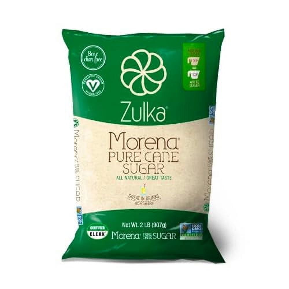 Zulka Pure Cane Sugar, 8 lb, Great for Baking and Beverages