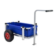Harbor Mate Fishing and Beach Cart with Rugged Wheels