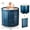 Blue, variant on Beuway 31"Large Upgraded Foldable Bathtub for Adult,Portable Hot Ice Bath Tub,Soaking Spa,Black