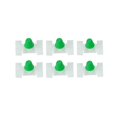 thumbnail image 1 of 50Pcs Car Exterior Door Fender Trim Panel Fastener Moulding Clip for E46 E36 51131960054, 1 of 5