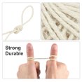 thumbnail image 4 of Unique Bargains 33 Feet 2mm Jute Twine, Jute Rope for Craft Projects Beige 3 Pack, 4 of 6