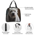 thumbnail image 4 of Honeii Dog Wrapped in Towel 1 Print Lunch Bag Women, Lunch Box Lunch Bag for Women Adult Men, Small Leakproof Cute Lunch Tote Large Capacity Reusable, 4 of 8
