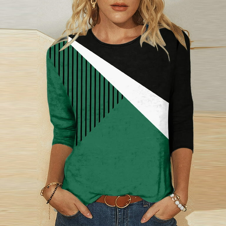 Business casual crew shop neck shirt