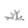 thumbnail image 3 of Wing Bolt Wing Screw Stainless Steel Butterfly Bolt Screw Thumb Hand Screws,UNC,Thumb Hand Screws for Electronic Equipment,Wing Bolt Thumb Hand Screws,1/4-20x1(10pcs), 3 of 4