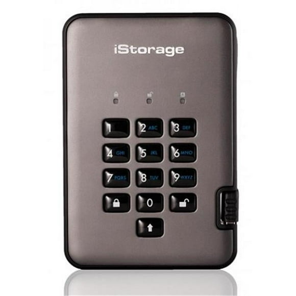 Istorage IS-DAP2-256-4000-C-X 256-Bit 4TB Fips Certified Diskashur Pro2