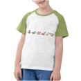 thumbnail image 4 of RXIRUCGD 2025 Vêtements d'Été pour Enfants Tout-Petits Garçons Filles Mode Mignon Col Rond Imprimé Manches Courtes Haut, 4 of 7