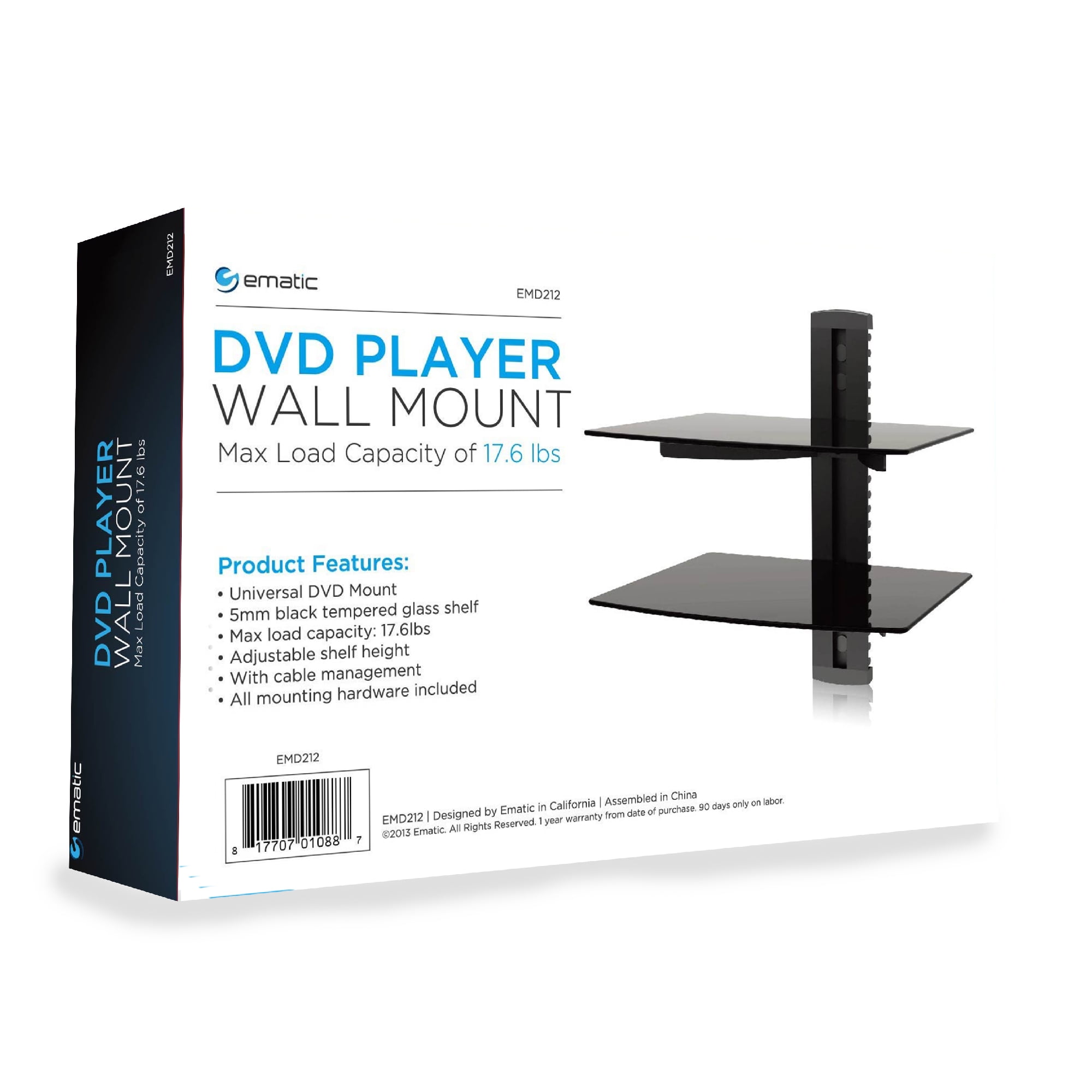 Ematic Adjule 2 Shelf For Dvd Player Cable Box With Hdmi Ematic Adjule 2 Shelf For Dvd Player Cable Box With Hdmi Com