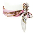 thumbnail image 4 of ALLYDREW 100% Silk Neckerchief Silk Square Scarf - Fashion Plaid (20" x 20"), 4 of 6
