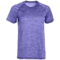 thumbnail image 3 of Holloway Sportswear XL Womens Electrify 2.0 Short Sleeve Tee Purple Heather 222722, 3 of 4