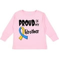 thumbnail image 3 of Inktastic Proud of my Brother Down Syndrome Awareness Boys or Girls Long Sleeve Toddler T-Shirt, 3 of 5
