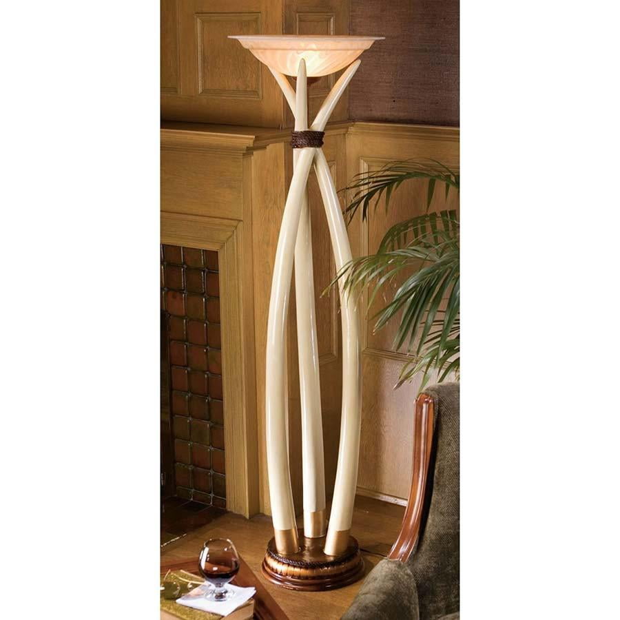 Hunters Trophy Floor Lamp Com, Hunter Floor Lamp With Tray Table And Usb Port