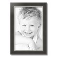 thumbnail image 2 of ArtToFrames 13x20 inch Black Velvet with Silver Wide Picture Frame, Black MDF Poster Frame (4693), 2 of 7