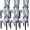 White/Gray, variant on Dining Room Chair Slicovers Stretch Chair Covers for Dining Room Parsons Chair Slipcover Removable Washable Kitchen Chair Covers Protector for Kitchen, Hotel, Ceremony (Set of 6, White/Gray)