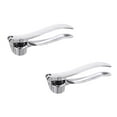 thumbnail image 1 of Oleegame 2PC Kitchen Multi-Function Garlic Garlic Tool Garlic Stainless Peeling Garlic Peeler Silver, 1 of 5