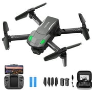 ALLCACA RC Drone for Kids and Beginners with 4K Dual Camera - Mini Nano Pocket Quadcopter, Easy to Fly for Boys and Girls, Auto Hovering, 3D Flips, One Key Return, Long Flight Time & Long Control Range