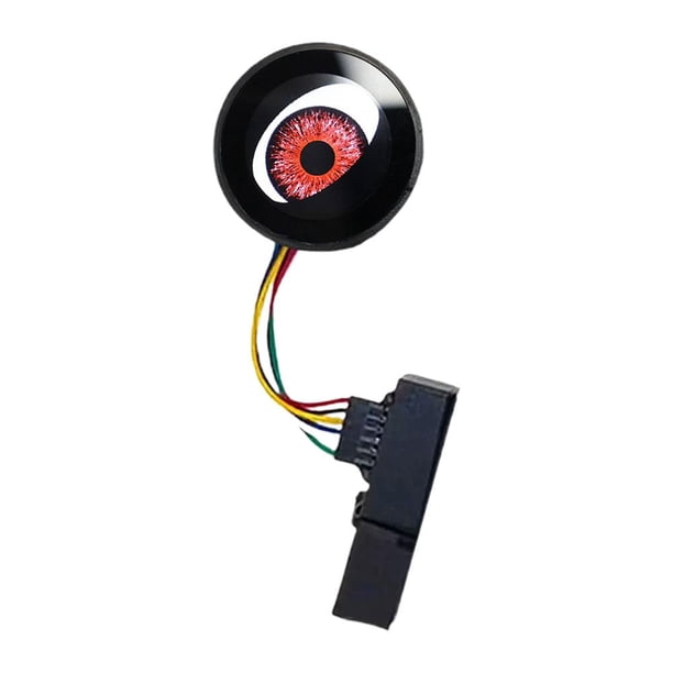 12V rojo/azul hielo/verde ojo del diablo coche luz LED control WiFi AU ~