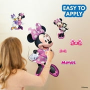Disney Minnie Mouse Wall Decals - 20.5 Vinyl Stickers for Bathroom Nursery Bedroom Decor - Peel and Stick Room Decorations