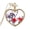 Style 5, variant on Women's Peach Heart Pressed Dried Flower Plant Necklace Wishing Glass Bottle Resin Pendant Necklace Style 5