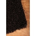 thumbnail image 3 of Nourison Zen ZEN01 Area Rug Black 5'6" x 7'5" Synthetic, Polyester 5' x 8' Black Casual, Shag, 3 of 5
