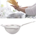 thumbnail image 4 of Flour Strainer, Concave Fine Mesh Silver With Handle Convenient Healthy Mesh Filter, Stainless Steel For Home Kitchen, 4 of 8