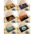 thumbnail image 5 of Franela estampada, decoración de Halloween para puerta de entrada de bienvenida a casa Manta, Felpudo antideslizante para exteriores, alfombra absorbente para baño, 40 60 cm, 5 of 5