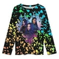 thumbnail image 3 of Descendants Characters Womens Pajama Set Loungewear Cozy Soft House Wear Sets Long Sleeve Round Neck T Shirt Top Bottom Pants Sleepwear, 3 of 9