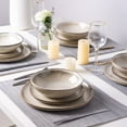 thumbnail image 3 of AmorArc Ceramic Dinnerware Sets,Handmade Reactive Glaze Stoneware Plates and Bowls Sets,Highly Scratch Resistant | Dishwasher & Microwave Safe Dishes Set,Service for 12 (36pc), 3 of 8