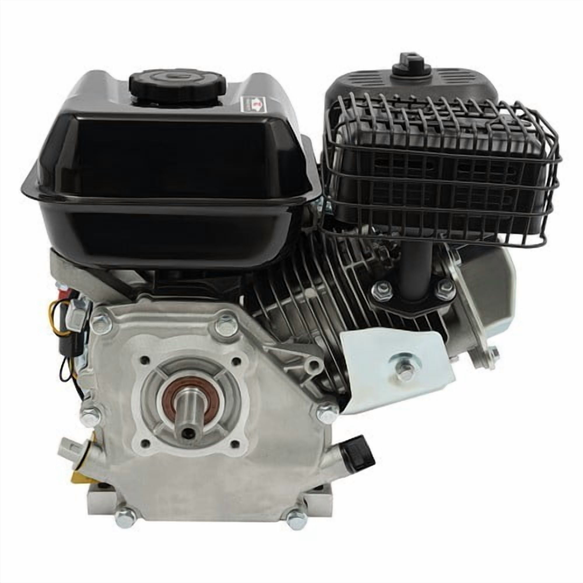Gas Engine, 7.5HP Horizontal Shaft 4-Stroke Motor, 3600 RPM with 20mm Shaft – for Farm Machinery, Garden Equipment, Tillers & Power Generators